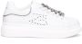 Tosca Blu Witte Leren Sneakers met Strass Accessoires White Dames - Thumbnail 1