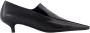 TOTEME Low-Top Sneakers Kitten Loafers Leather Black in zwart - Thumbnail 1
