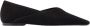 TOTEME The Everyday Flat Ballerinas Suede Black in zwart - Thumbnail 1