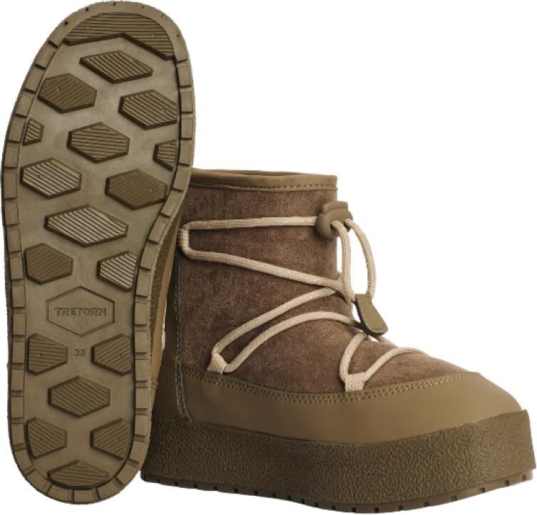 Tretorn Women's Aspa Hybrid Low Winterschoenen bruin - Foto 3
