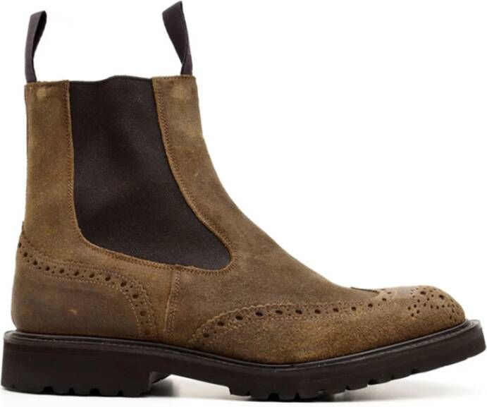 Tricker's Beige Trickers Laars Model 2754 Henry Brown Heren