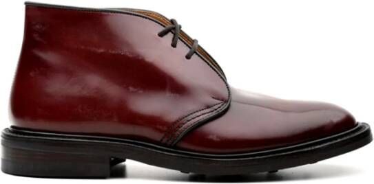 Tricker's Burgundy Cordovan Laarzen Red Heren