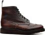Tricker's Burgundy Stow Laarzen - Thumbnail 1