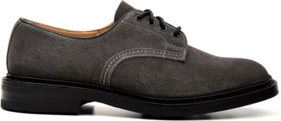 Tricker's Daniel Winter Smoke Platte Schoenen Gray Heren