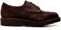 Tricker's Klassieke Bruine Platte Schoenen - Thumbnail 1