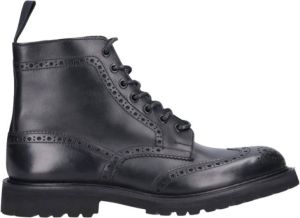 Tricker's Lace-up Boots Zwart Heren
