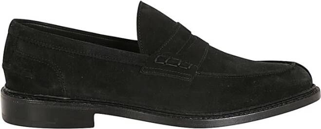 Tricker's Loafers Black Heren