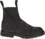 Tricker's Marineblauwe Suède Chelsea Enkellaars - Thumbnail 1