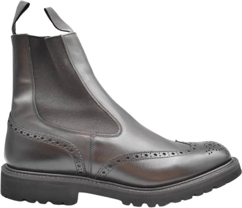 Tricker's Men s schoenen geregen Brown Aw22 Bruin Heren