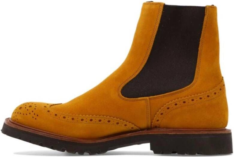 Tricker's Men's Ankle Boots Oranje Heren