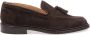 Tricker's Met de hand gemaakt Koffie Suède Loafer - Thumbnail 1