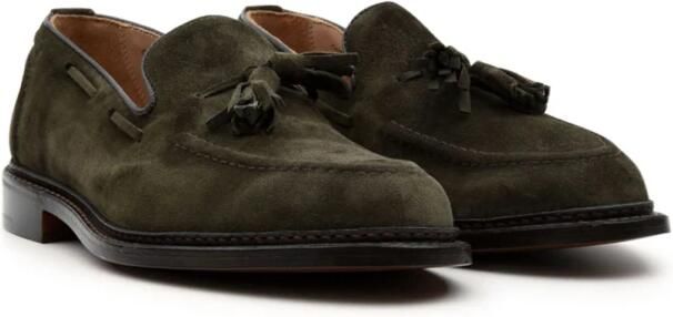Tricker's Groene Elton Mocassins