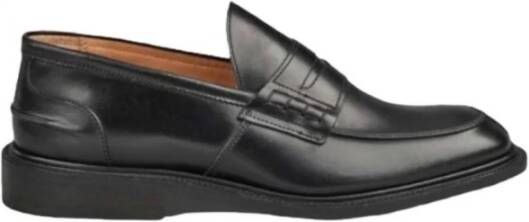 Tricker's Klassieke Penny Loafers in Zwart Leer Black Heren - Foto 4