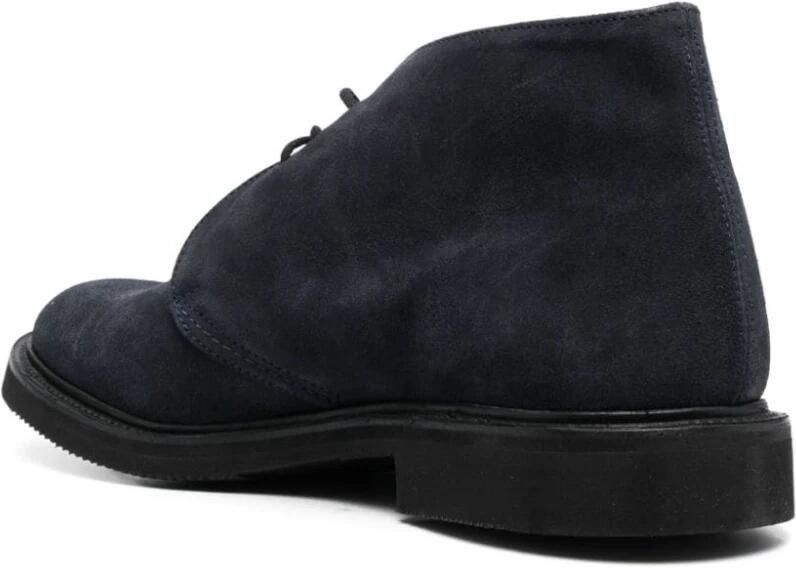 Tricker's Navy Eco Buck Gumlite Sole Blauw Heren - Foto 3
