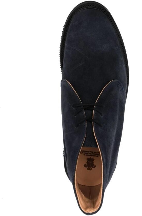 Tricker's Navy Eco Buck Gumlite Sole Blauw Heren - Foto 2