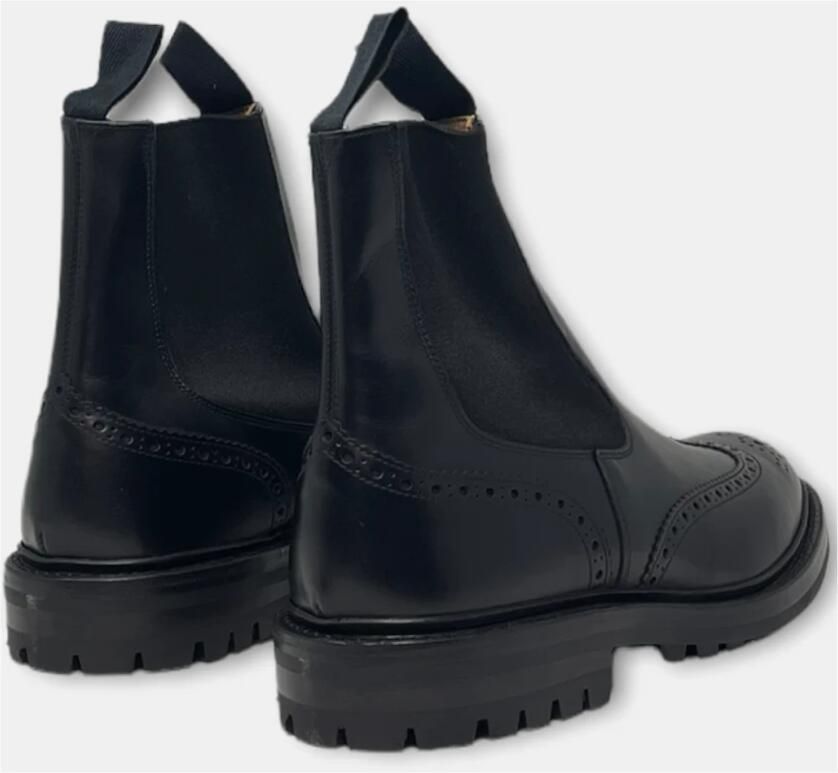 Tricker's Chelsea enkellaarzen Zwart Heren