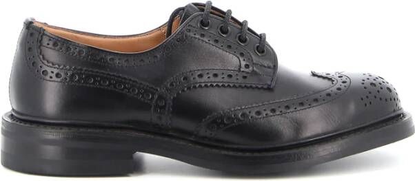 Tricker's Zwarte Kalf Dainite Brogue Derby Black Heren