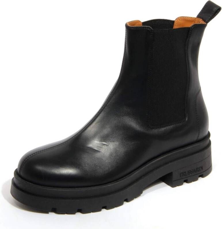 Trussardi Beatles Leren Laarzen Made in Italy