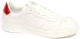 Trussardi Craft Leren Schoenen Wit Rood - Thumbnail 3