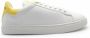 Trussardi Vegan Leren Schoenen Wit | Geel - Thumbnail 3