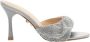 Twentyfour Zilveren Strass Knoop Sandalen - Thumbnail 1