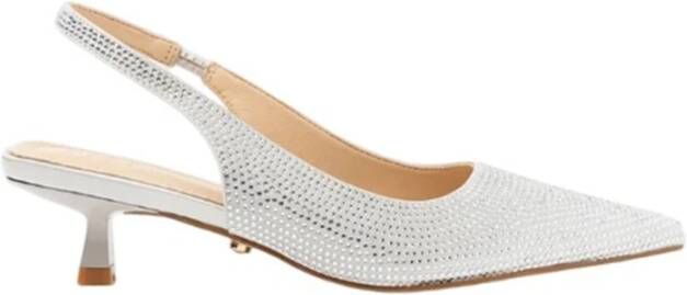 Twentyfour Zwarte Strass Hoge Hak Sandalen