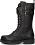 TWINSET MILANO Veterboots Dames 242tcp084 Maat: 36 Materiaal: Leer Kleur: Zwart - Thumbnail 3