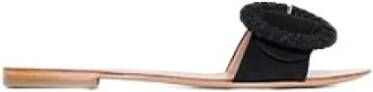 Twinset Gesp Sandalen Black Dames