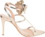 Twinset Hoge hak sandalen met bloe motief - Thumbnail 1