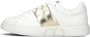 TWINSET MILANO Lage Sneakers Dames 241tcp010 Maat: 40 Materiaal: Leer Kleur: Wit - Thumbnail 2