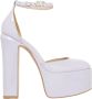 Twinset Lilla Platform Hakken met Enkelband - Thumbnail 1