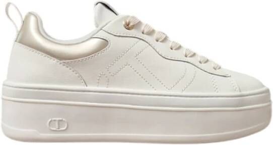 Twinset Platform Sneakers met Logo