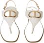 TwinSet Milano 231tcp12a Sandalen Dames Wit - Thumbnail 2