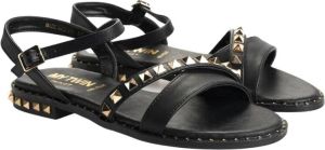 Twinset Platte sandalen Zwart Dames