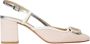 Twinset Roze Platte Schoenen Kleurblok - Thumbnail 1