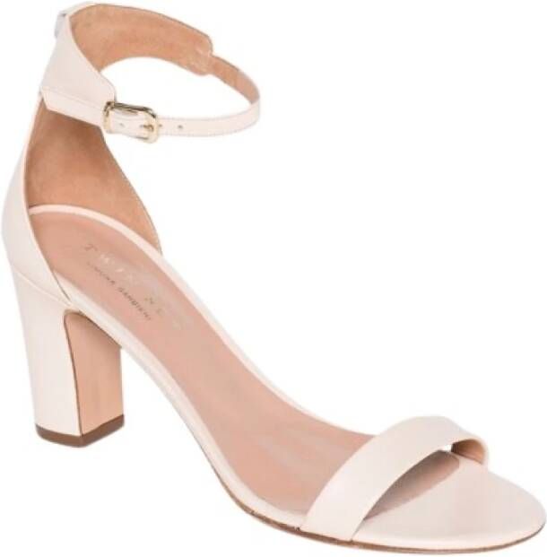 Twinset Sandalen met verstelbare bandjes en hak