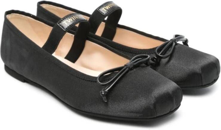 Twinset Satijnen Ballerina`s