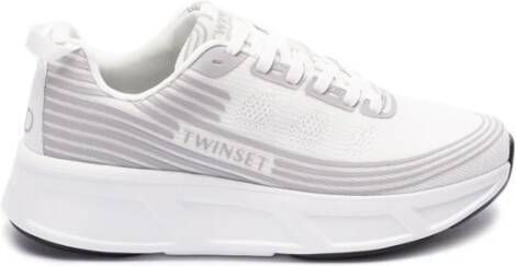 Twinset Stijlvolle Witte Sneakers White Dames
