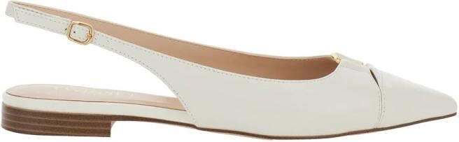 Twinset Ballerina's met puntige neus en verstelbaar riempje