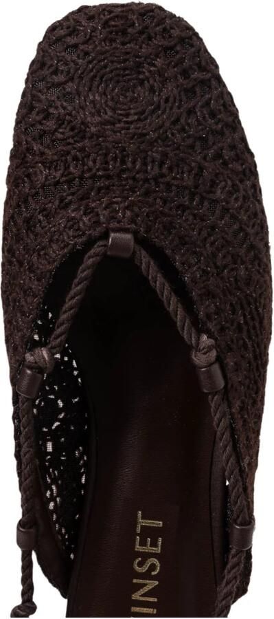 Twinset Ballerine Crochet Mules - Foto 2