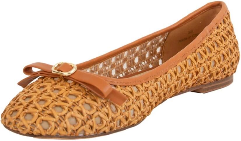 Twinset Beige Ballerina Schoenen