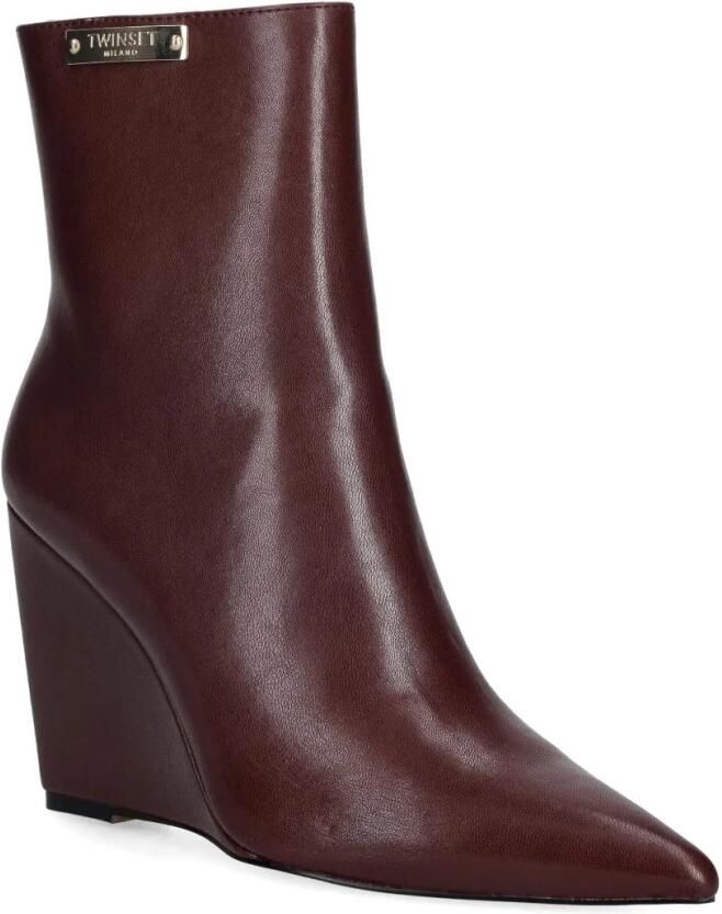 Twinset Bordeaux Laarzen