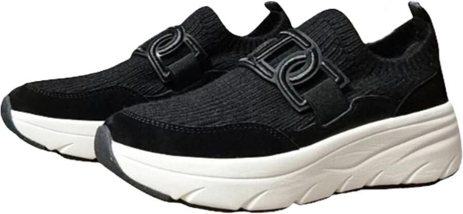 Twinset Hardloopsneakers van stof met ovaal