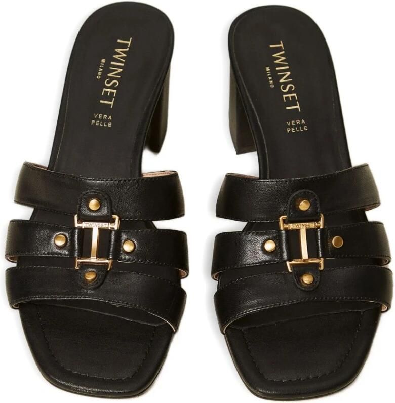 Twinset Heeled Mule Sandal - Foto 2