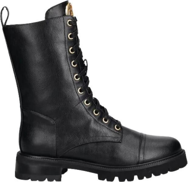 Twin-Set Boots Tall Lace-Up Black Boots in zwart - Foto 2