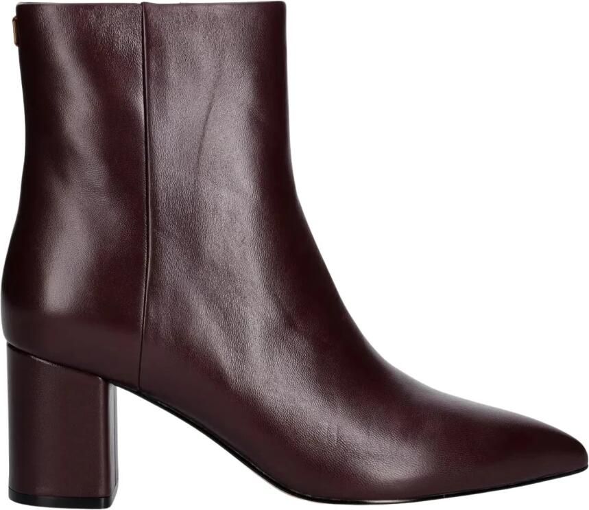 Twinset Leren enkellaarsjes