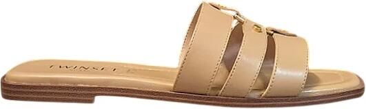 Twinset Leren sandaal