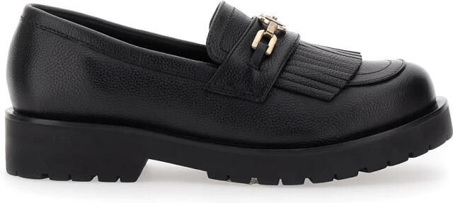 Twinset Platform Loafer met Metalen Logo
