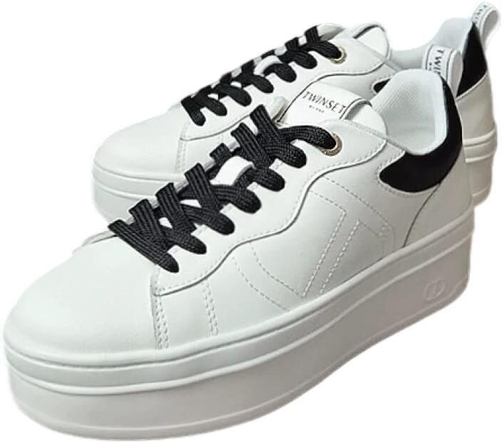 Twinset Platform Sneakers met Logo