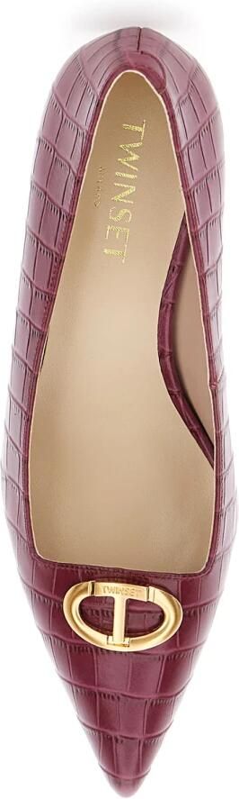 Twinset Pumps met krokodillenprint - Foto 2